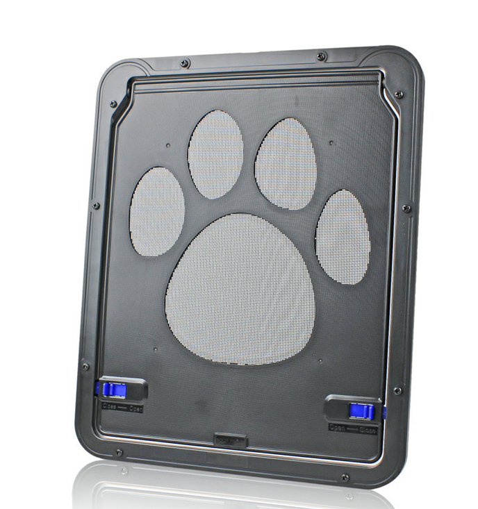 Puerta Creativa para Mascotas con Diseño Resistente a Rasguños