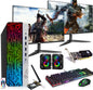 HP G3 RGB Gaming Desktop PC – Intel i5 6500 16GB DDR4 Ram 512GB SSD NVIDIA GeForce GT 1030 con Dos Monitores de 22 Pulgadas Windows 10 Pro Set RGB con WiFi Integrado – Torre de Computadora para Jugadores PC (Renovado)