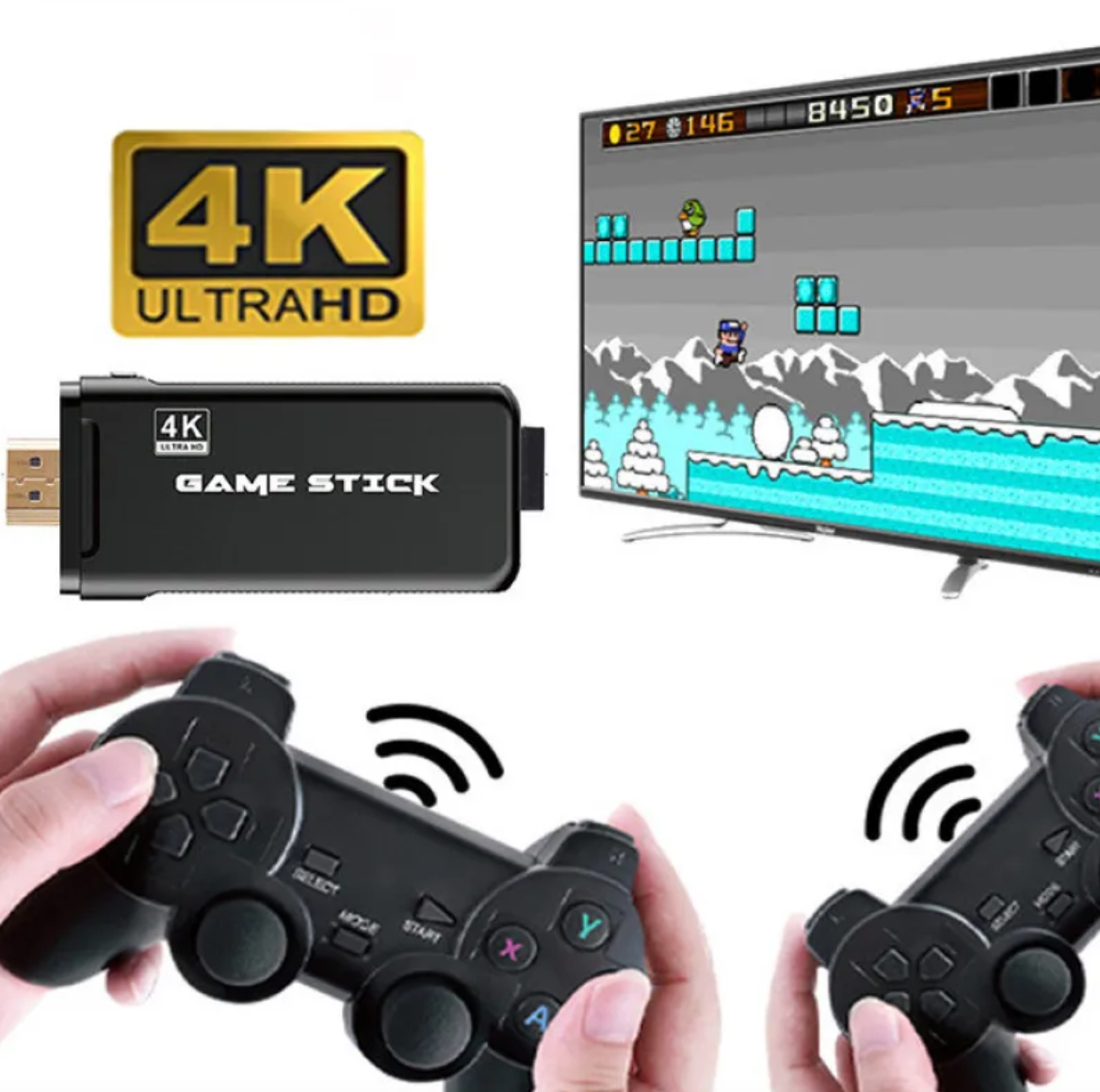 Consola de Juegos Retro HDMI Inalámbrica