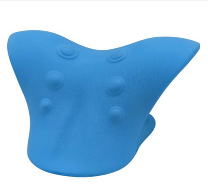 Estirador y Almohada de Masaje para la Columna Cervical