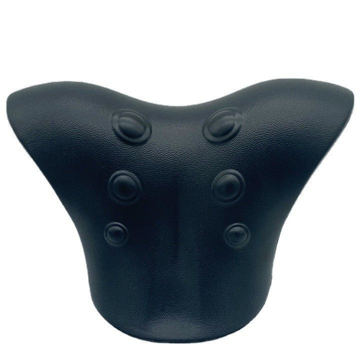 Estirador y Almohada de Masaje para la Columna Cervical