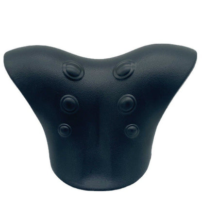 Estirador y Almohada de Masaje para la Columna Cervical