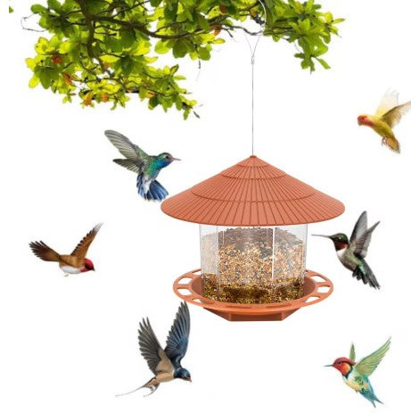 Comedero Automático para Pájaros