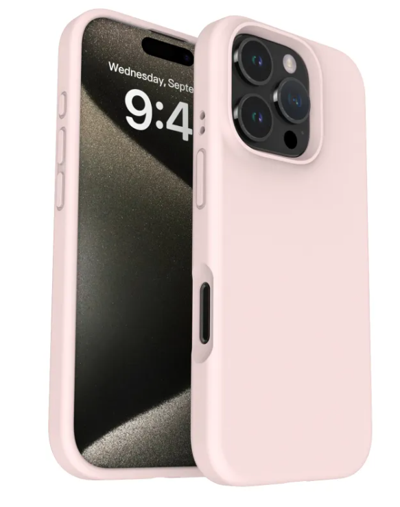 Funda para Teléfono de Silicona Líquida Anticaídas de Color Sólido