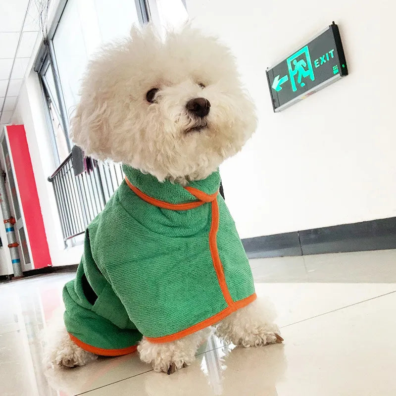 Albornoz para Mascotas de Secado Rápido